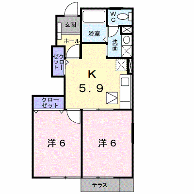 アメニティエル 101【管理NO：1-010366101-01010】 ★家具家電は申し込み後に搬入します★ ★2026年09月中旬入居可能★の外観画像