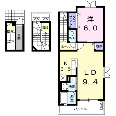 ブルック駅西 301【管理NO：1-019077701-03010】 ★家具家電は申し込み後に搬入します★ ★2026年09月上旬入居可能★の外観画像
