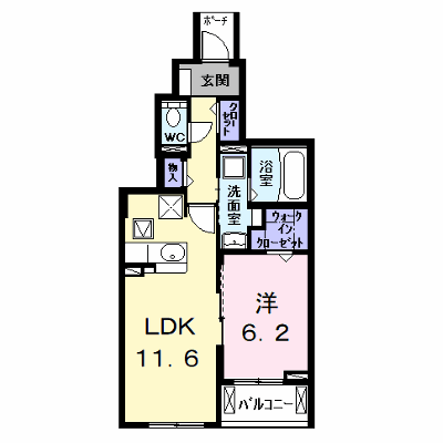 インブルーム（ＩｎＢｌｏｏｍ） 102【管理NO：1-027964101-01020】 ★家具家電は申し込み後に搬入します★ ★2026年09月上旬入居可能★の外観画像
