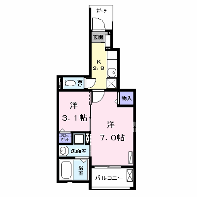 ソル　アランテ 101【管理NO：1-024193901-01010】 ★家具家電は申し込み後に搬入します★の外観画像