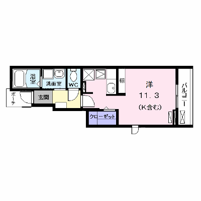ファミ－ユ　マロミ 106【管理NO：1-022215001-01050】 ★家具家電は申し込み後に搬入します★ ★2026年09月中旬入居可能★の外観画像