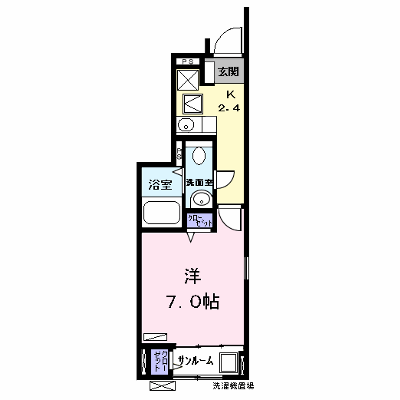 ウイング　レーテ 101【管理NO：1-021113501-01010】 ★家具家電は申し込み後に搬入します★ ★2026年10月上旬入居可能★の外観画像
