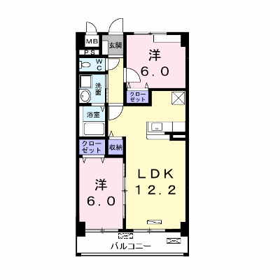 フルール 503【管理NO：1-018564301-05030】 ★家具家電は申し込み後に搬入します★ ★2026年09月中旬入居可能★の外観画像