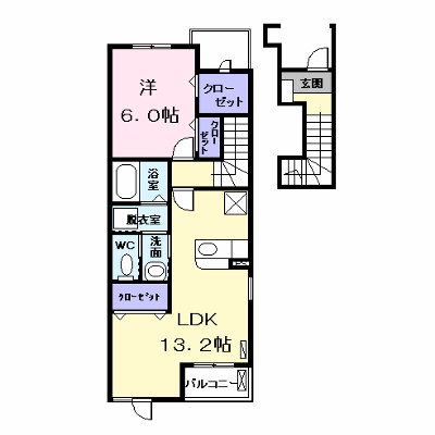 アルモニー 202【管理NO：1-016468401-02020】 ★家具家電は申し込み後に搬入します★ ★2026年09月中旬入居可能★の外観画像