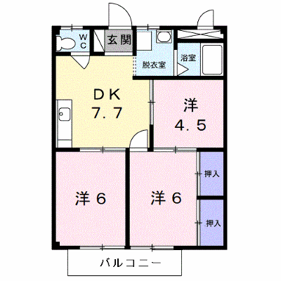 トラスト２１ 202【管理NO：1-003867901-02020】 ★家具家電は申し込み後に搬入します★ ★2026年09月上旬入居可能★の外観画像