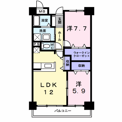小牧ガーデンスクエア 405【管理NO：1-014782001-04040】 ★家具家電は申し込み後に搬入します★ ★2026年09月上旬入居可能★の外観画像