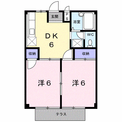 メゾンエスポワール 105【管理NO：1-003554201-01040】 ★家具家電は申し込み後に搬入します★ ★2026年09月中旬入居可能★の外観画像