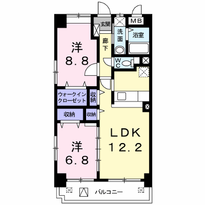 サウスヒルズ緑Ａ 207【管理NO：1-012511401-02060】 ★家具家電は申し込み後に搬入します★ ★2026年10月中旬入居可能★の外観画像