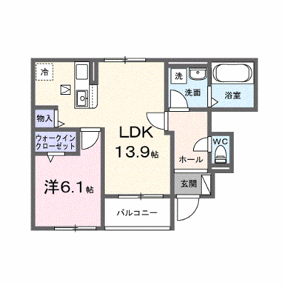 ブルーム 102【管理NO：1-028082001-01020】 ★家具家電は申し込み後に搬入します★の外観画像