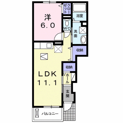 レジデンスフリ－デ 101【管理NO：1-017991101-01010】 ★家具家電は申し込み後に搬入します★の外観画像
