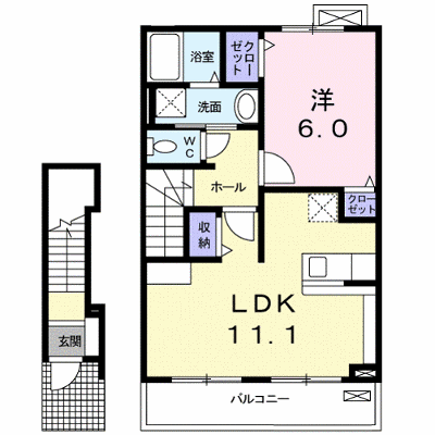 ブライトハウスⅡ 203【管理NO：1-016063801-02030】 ★家具家電は申し込み後に搬入します★の外観画像