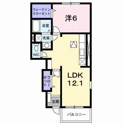 グリーン・エコーⅠ 102【管理NO：1-014962501-01020】 ★家具家電は申し込み後に搬入します★ ★2026年09月中旬入居可能★の外観画像