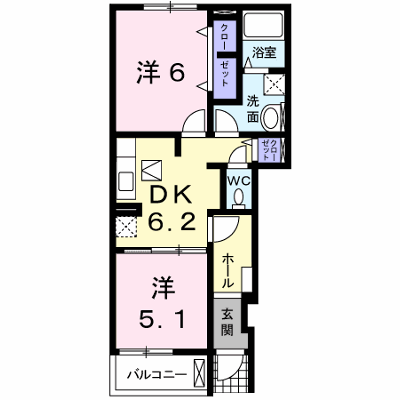サンリットベルＢ 101【管理NO：1-014965202-01010】 ★家具家電は申し込み後に搬入します★ ★2026年10月上旬入居可能★の外観画像