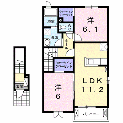 サニーカーサ 203【管理NO：1-024131901-02030】 ★家具家電は申し込み後に搬入します★の外観画像