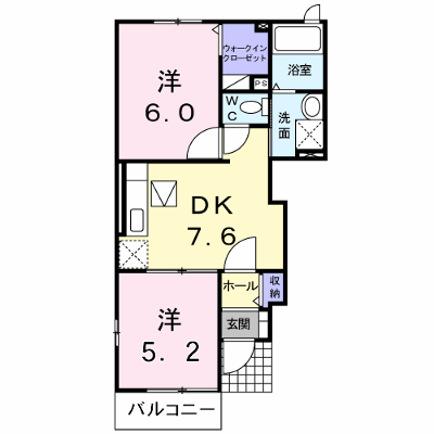 カサ・デ・ルーエ 101【管理NO：1-014843401-01010】 ★家具家電は申し込み後に搬入します★の外観画像