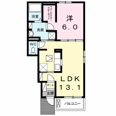 ブランド　バルーン　Ｂ 103【管理NO：1-022047402-01030】 ★家具家電は申し込み後に搬入します★ ★2026年10月下旬入居可能★の外観画像