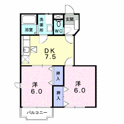 クレメント余戸Ａ 102【管理NO：1-011569601-01020】 ★家具家電は申し込み後に搬入します★の外観画像