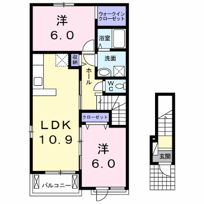 カームネス岡本　Ⅳ 201【管理NO：1-019755001-02010】 ★家具家電は申し込み後に搬入します★ ★2026年09月下旬入居可能★の外観画像