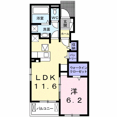 メゾン・モンレーヴⅠ 103【管理NO：1-024952601-01030】 ★家具家電は申し込み後に搬入します★ ★2026年09月中旬入居可能★の外観画像