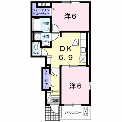 ラフィーネ不動上郷Ａ 104【管理NO：1-015645801-01040】 ★家具家電は申し込み後に搬入します★ ★2026年10月中旬入居可能★の外観画像