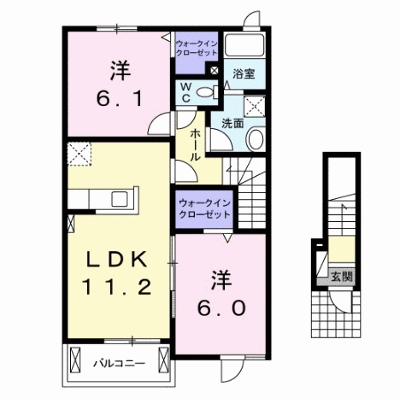レジデンス　プラム　２ 202【管理NO：1-023963802-02020】 ★家具家電は申し込み後に搬入します★ ★2026年09月上旬入居可能★の外観画像