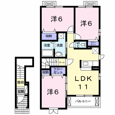 グランクリュー上の原 203【管理NO：1-017723501-02030】 ★家具家電は申し込み後に搬入します★ ★2026年08月下旬入居可能★の外観画像