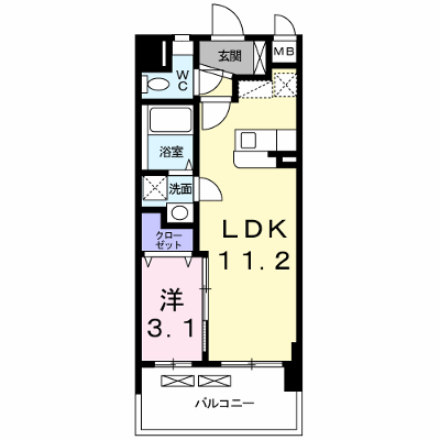 フォレスタ春日 203【管理NO：1-017842701-02030】 ★家具家電は申し込み後に搬入します★ ★2026年09月上旬入居可能★の外観画像