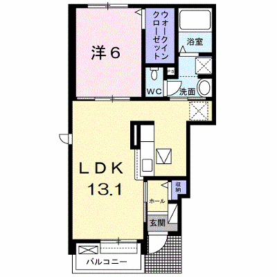 メイブローテⅠ 101【管理NO：1-026360101-01010】 ★家具家電は申し込み後に搬入します★の外観画像