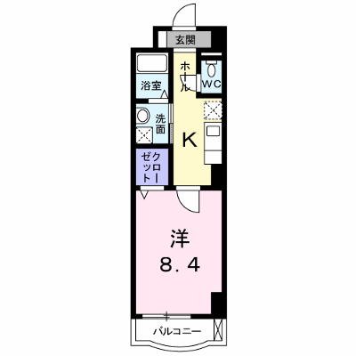 クレアール　京町 505【管理NO：1-019700501-05050】 ★家具家電は申し込み後に搬入します★ ★2026年09月中旬入居可能★の外観画像