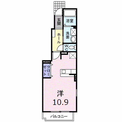 レジデンス稲富　Ｂ 101【管理NO：1-015446302-01010】 ★家具家電は申し込み後に搬入します★の外観画像