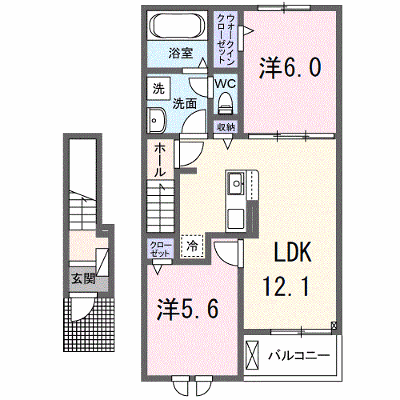 ブルーム　ウィズ　グレース　Ｂ 204【管理NO：1-026926702-02040】 ★家具家電は申し込み後に搬入します★ ★2026年08月下旬入居可能★の外観画像