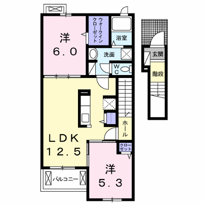 エテルノ・Ｂ 202【管理NO：1-024210202-02020】 ★家具家電は申し込み後に搬入します★ ★2026年09月中旬入居可能★の外観画像