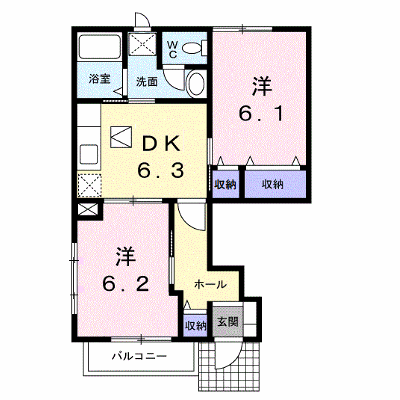 フローラＡ 101【管理NO：1-010540001-01010】 ★家具家電は申し込み後に搬入します★の外観画像