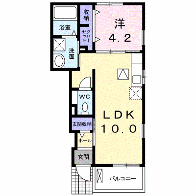 スリーゼ 105【管理NO：1-020213401-01050】 ★家具家電は申し込み後に搬入します★ ★2026年09月上旬入居可能★の外観画像