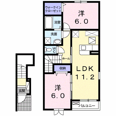 セイバリー　ハウスＢ 203【管理NO：1-017218502-02030】 ★家具家電は申し込み後に搬入します★ ★2026年10月下旬入居可能★の外観画像
