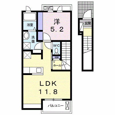 ピーフォー 205【管理NO：1-025056701-02050】 ★家具家電は申し込み後に搬入します★ ★2026年10月中旬入居可能★の外観画像