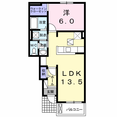 ファン　ファミールＢ 102【管理NO：1-018914902-01020】 ★家具家電は申し込み後に搬入します★ ★2026年10月上旬入居可能★の外観画像