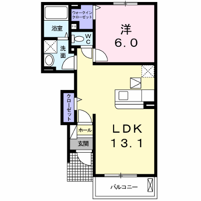 メゾン・プロムナードＤ 102【管理NO：1-017330602-01020】 ★家具家電は申し込み後に搬入します★ ★2026年10月上旬入居可能★の外観画像