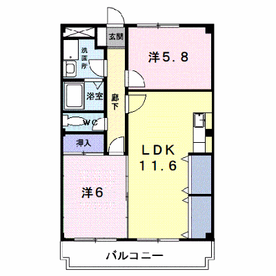 サニーガーデン 302【管理NO：1-007092401-03020】 ★家具家電は申し込み後に搬入します★ ★2026年09月下旬入居可能★の外観画像