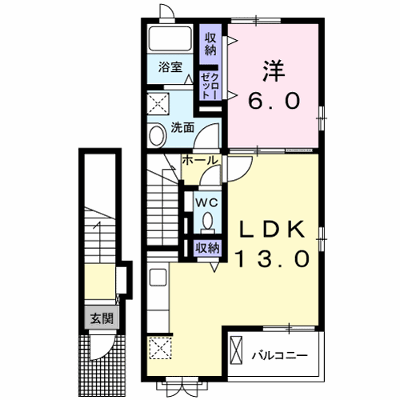 Ｎｏｂｌｅ　ＣａｓａⅠ 202【管理NO：1-018751001-02020】 ★家具家電は申し込み後に搬入します★ ★2026年10月中旬入居可能★の外観画像