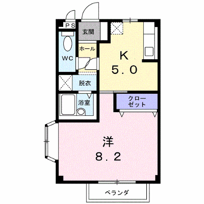 メゾンドゥソレイユ 204【管理NO：1-004717001-02040】 ★家具家電は申し込み後に搬入します★ ★2026年10月上旬入居可能★の外観画像