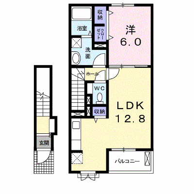 ドミール寺尾 202【管理NO：1-023436201-02020】 ★家具家電は申し込み後に搬入します★の外観画像