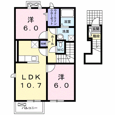 アースビレッジⅤ 202【管理NO：1-019106101-02020】 ★家具家電は申し込み後に搬入します★ ★2026年10月中旬入居可能★の外観画像
