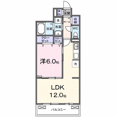 フィオーレ 304【管理NO：1-027447001-03040】 ★家具家電は申し込み後に搬入します★ ★2026年10月上旬入居可能★の外観画像