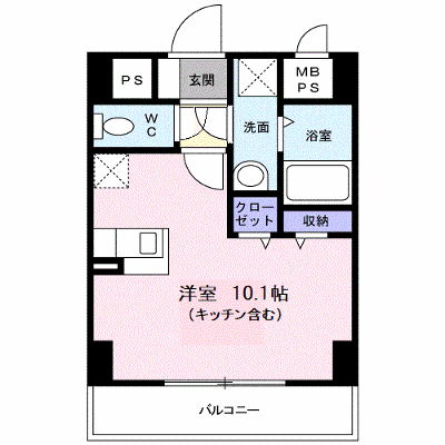メゾン　ド　レイ 802【管理NO：1-012867301-08020】 ★家具家電は申し込み後に搬入します★の外観画像