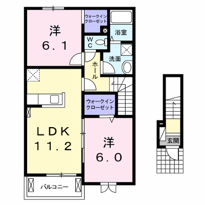 ジャルダン水戸 203【管理NO：1-019914801-02030】 ★家具家電は申し込み後に搬入します★ ★2026年09月下旬入居可能★の外観画像