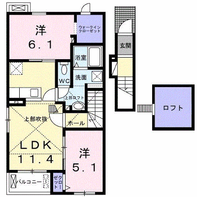 エタニティー　Ⅰ 203【管理NO：1-022725001-02030】 ★家具家電は申し込み後に搬入します★ ★2026年09月下旬入居可能★の外観画像