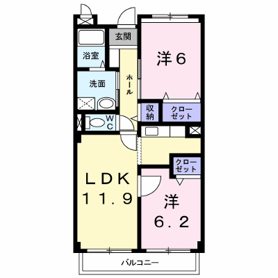 アンシャンテ・Ⅲ 103【管理NO：1-010152201-01030】 ★家具家電は申し込み後に搬入します★ ★2026年10月上旬入居可能★の外観画像