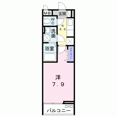 ライジング・プレイス 305【管理NO：1-025225701-03050】 ★家具家電は申し込み後に搬入します★ ★2026年10月上旬入居可能★の外観画像