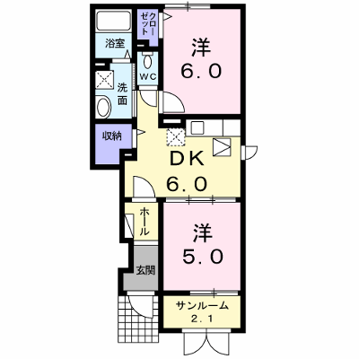 マジカルハイツ　１ 103【管理NO：1-017188001-01030】 ★家具家電は申し込み後に搬入します★ ★2026年10月下旬入居可能★の外観画像